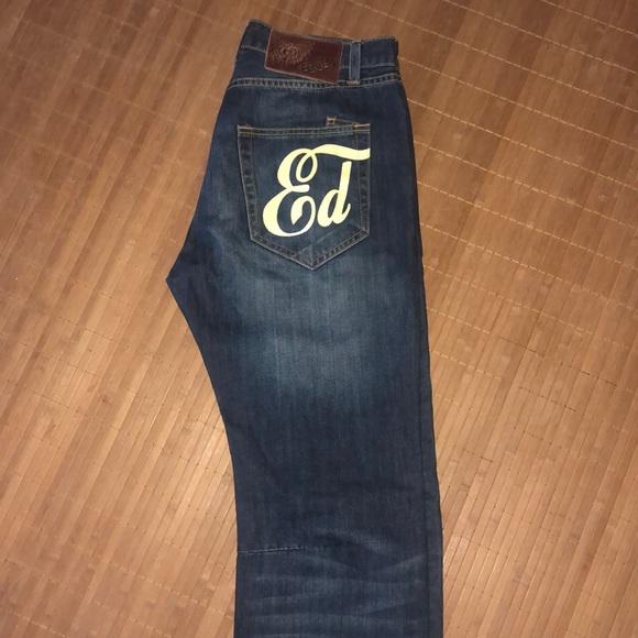 Ed Hardy Vintage Destroyed Jeans - Picture 5 of 11